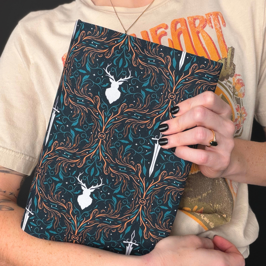 Fireheart fabric dust jacket