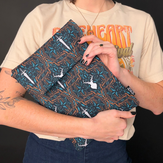 Fireheart padded book sleeve