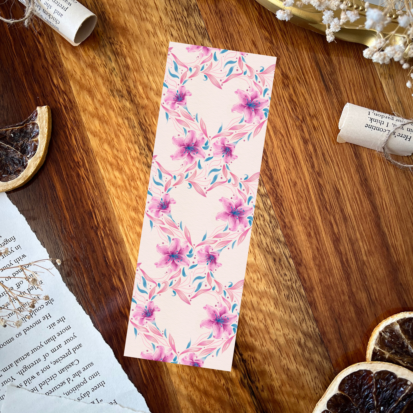 Happily Ever After double-sided bookmark