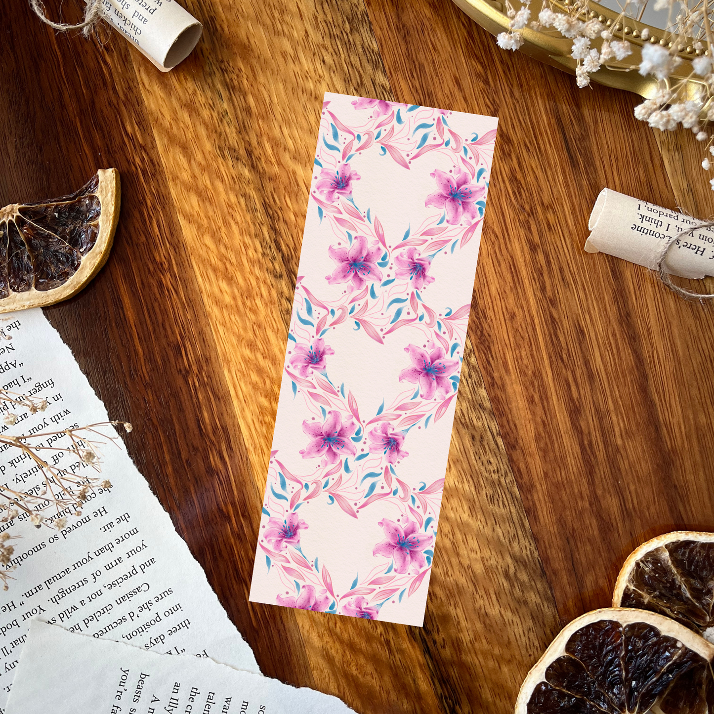 Happily Ever After double-sided bookmark