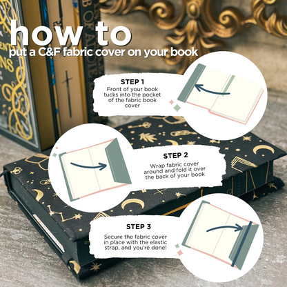 The Writing Room fabric book cover