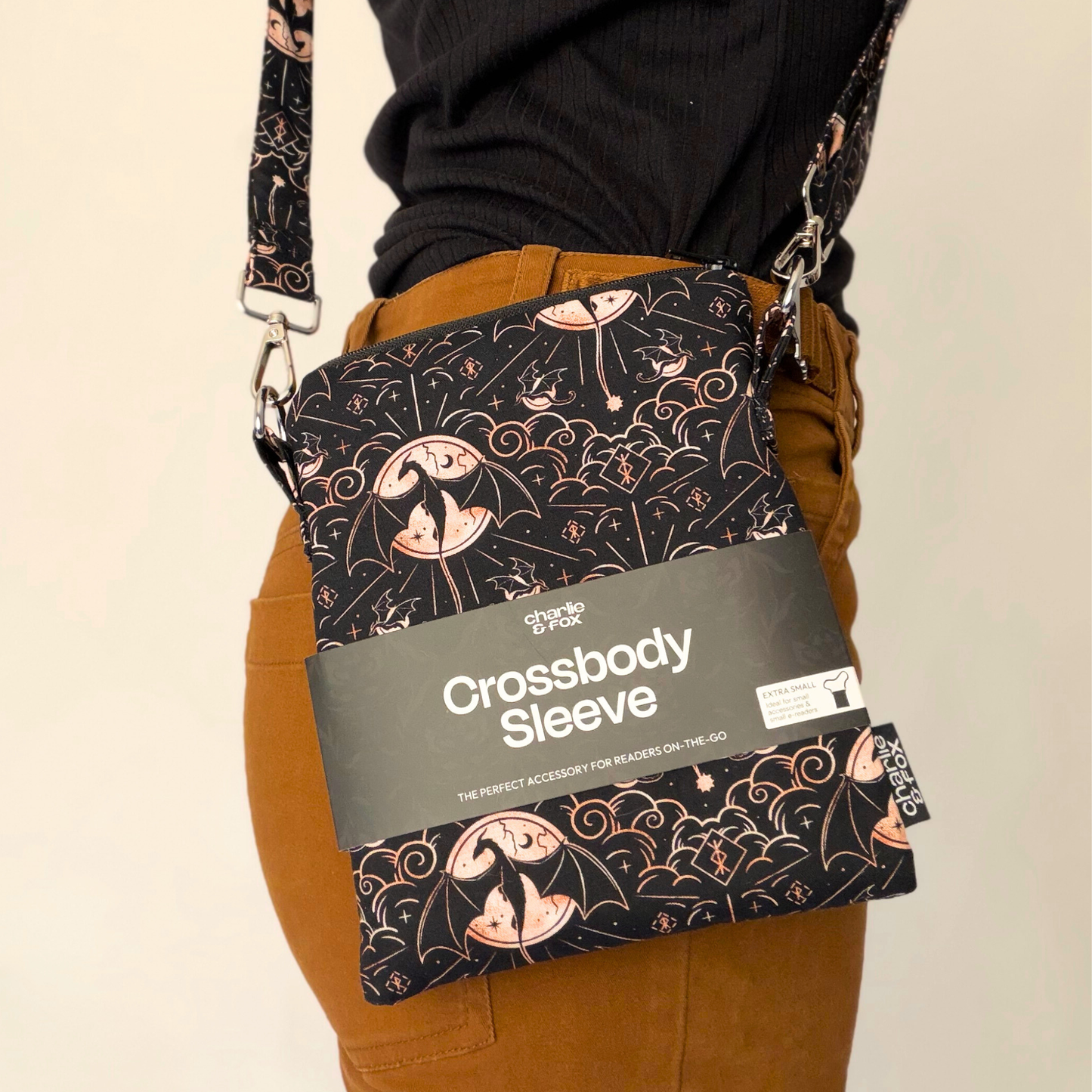 Iron Flame crossbody sleeve - Rebecca Yarros