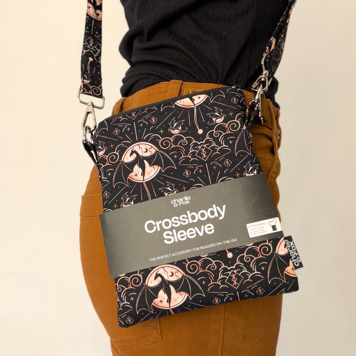 Iron Flame crossbody sleeve - Rebecca Yarros