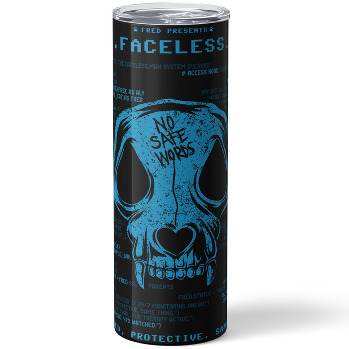 The Faceless Man Tumbler