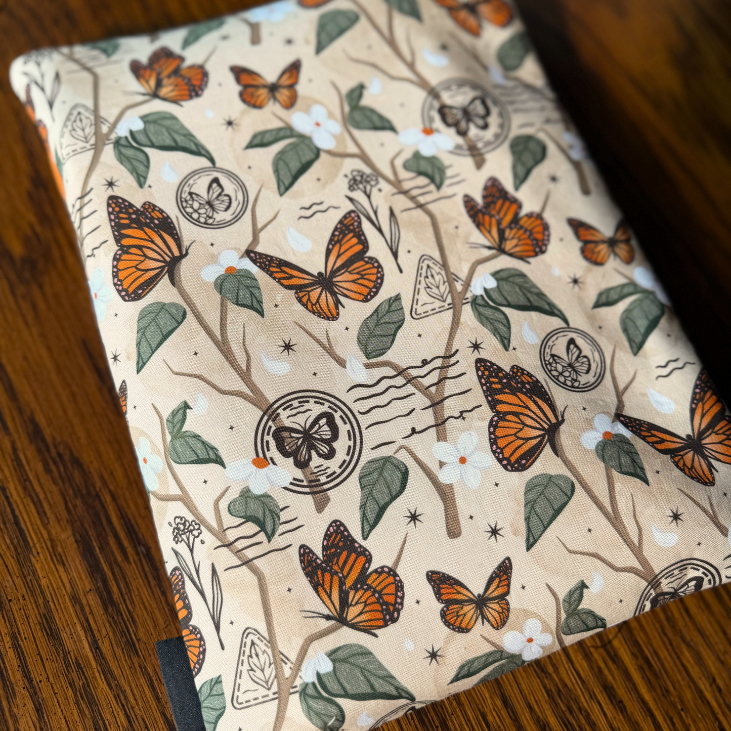 Monarch Story padded book sleeve
