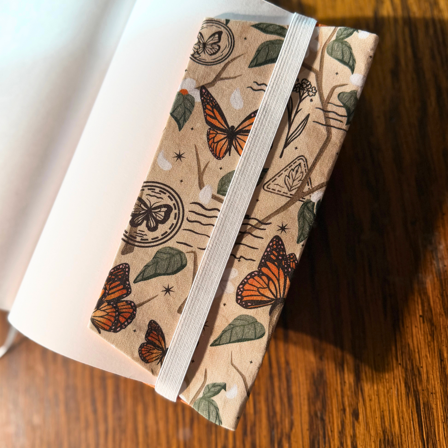 Monarch Story fabric dust jacket
