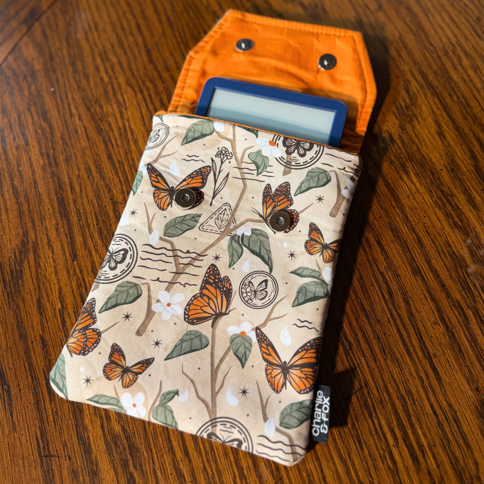 Monarch Story padded e-reader sleeve