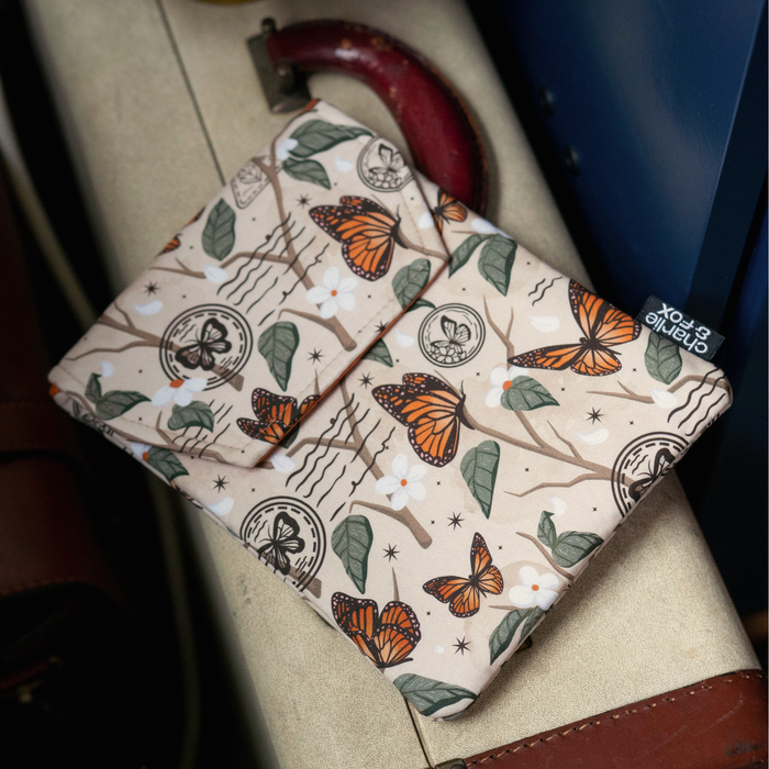 Monarch Story padded e-reader sleeve