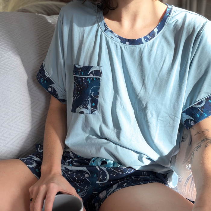 Moonplume Dragon PJ tee (When The Moon Hatched - Sarah A. Parker)