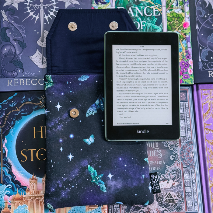Night Sky padded e-reader sleeve