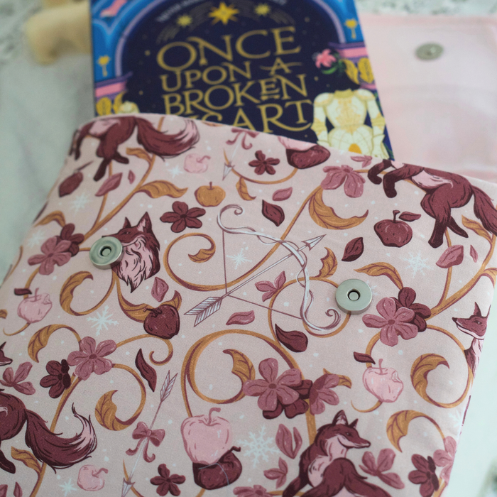 Once Upon A Broken Heart padded book sleeve