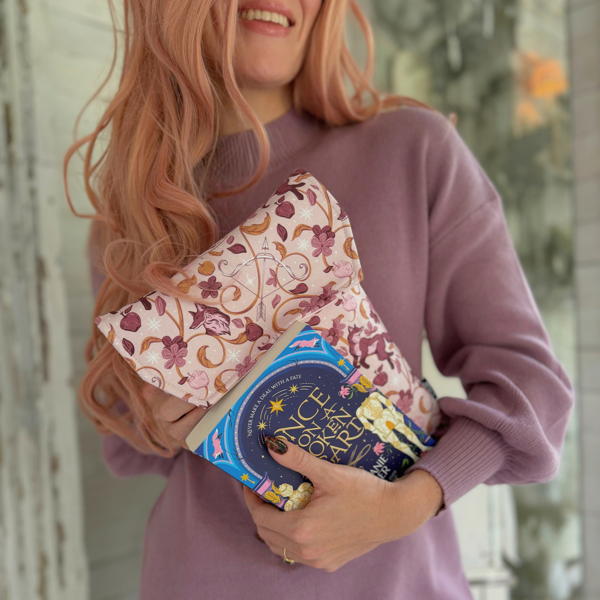 Once Upon A Broken Heart padded book sleeve