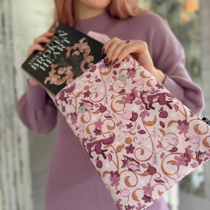 Once Upon A Broken Heart padded book sleeve