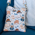 Pups and Pages crossbody sleeve