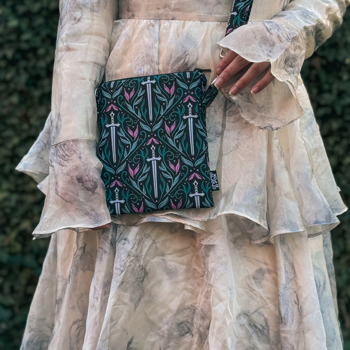 Rivals to Romance crossbody sleeve