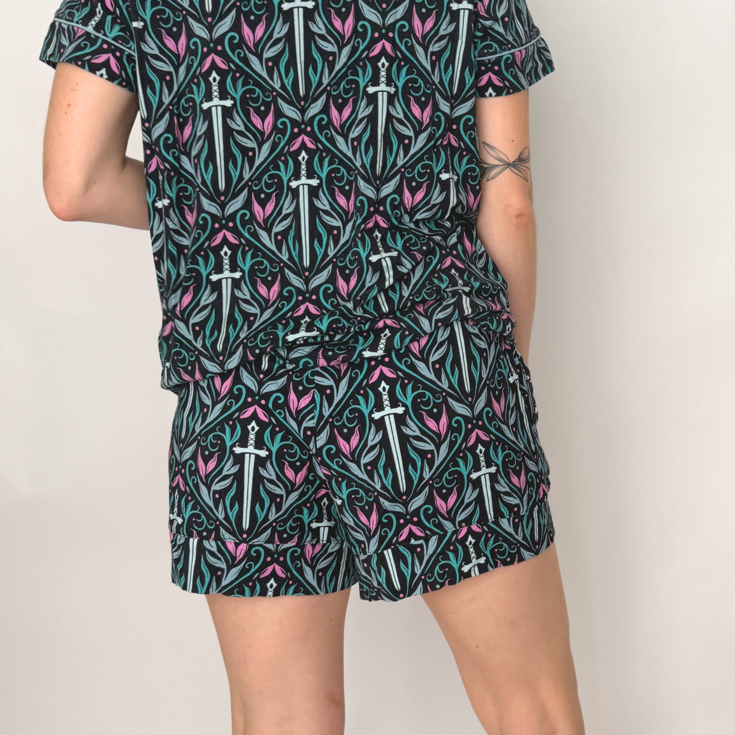 Rivals to Romance PJ shorts