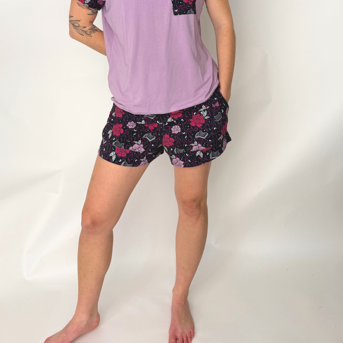 Romantasy PJ shorts