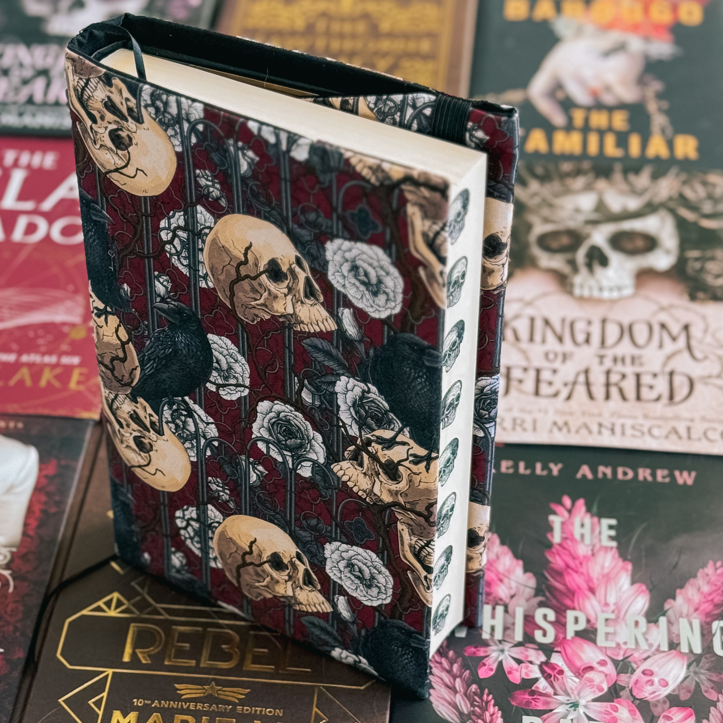 Silent Raven fabric dust jacket