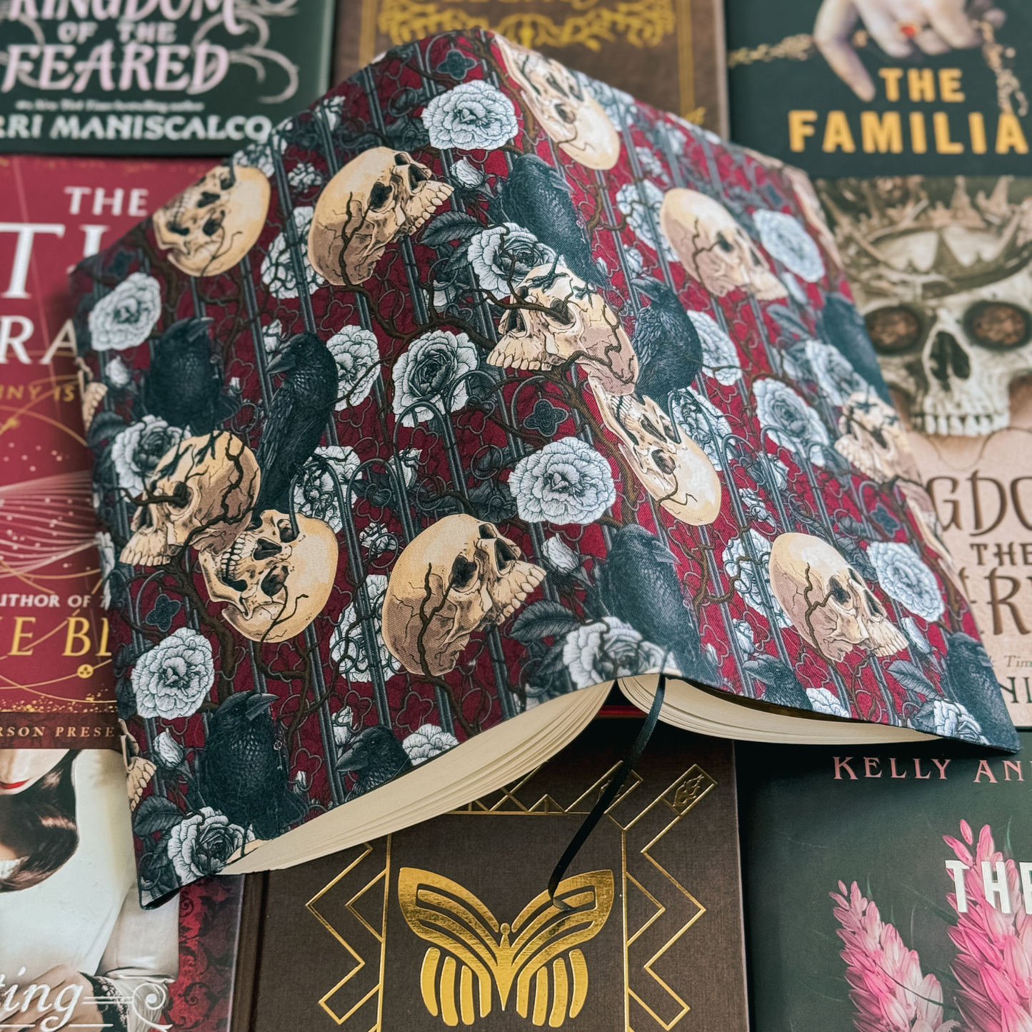 Silent Raven fabric dust jacket