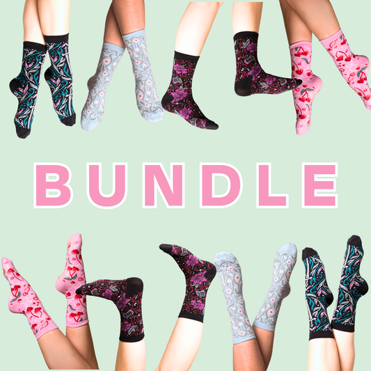 Bookish socks bundle