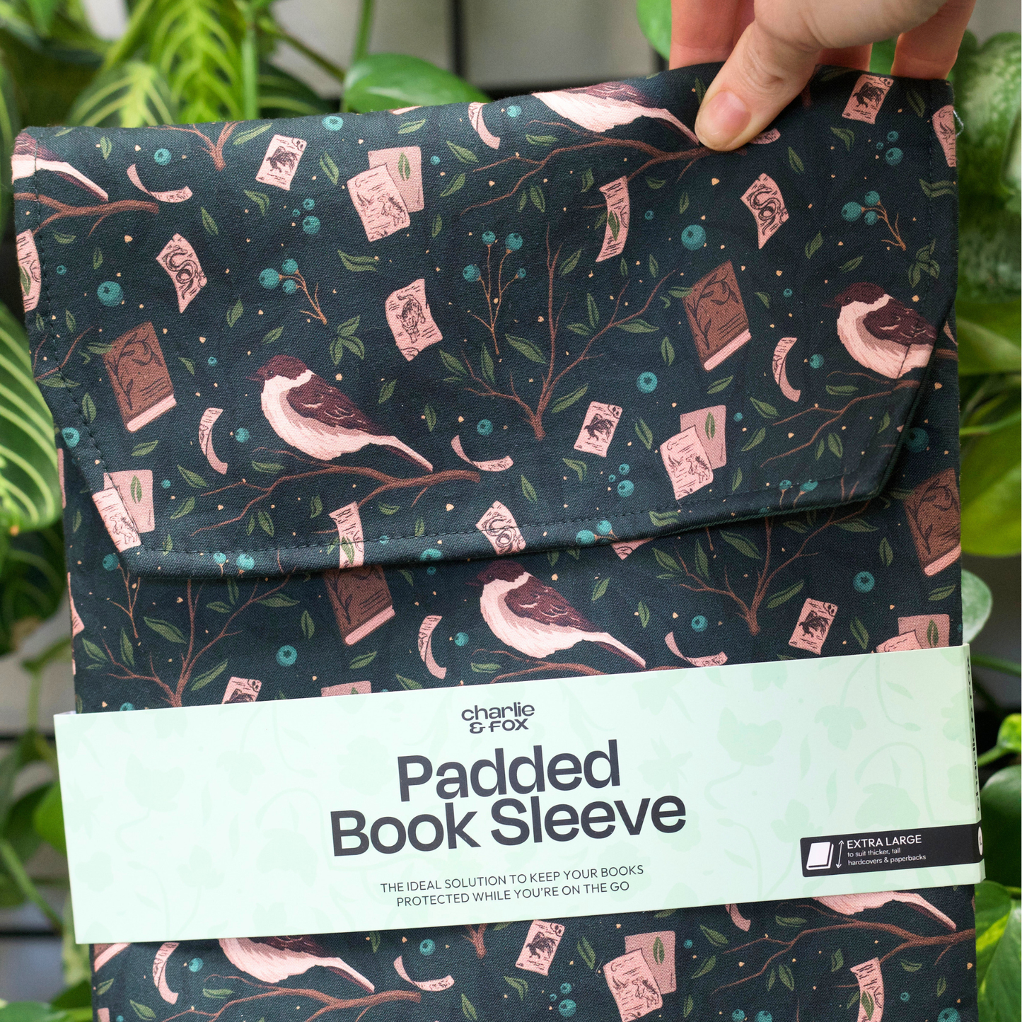 Shield of Sparrows padded book sleeve - Devney Perry