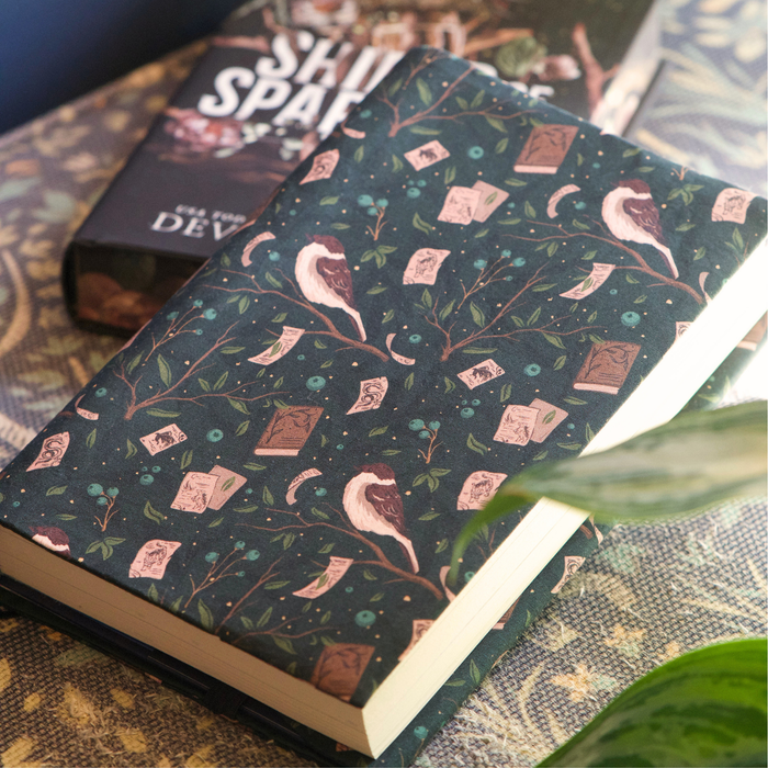 Shield of Sparrows fabric dust jacket - Devney Perry