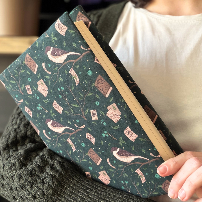 Shield of Sparrows fabric dust jacket - Devney Perry