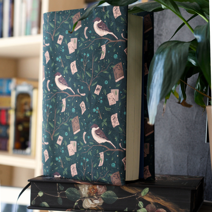 Shield of Sparrows fabric dust jacket - Devney Perry
