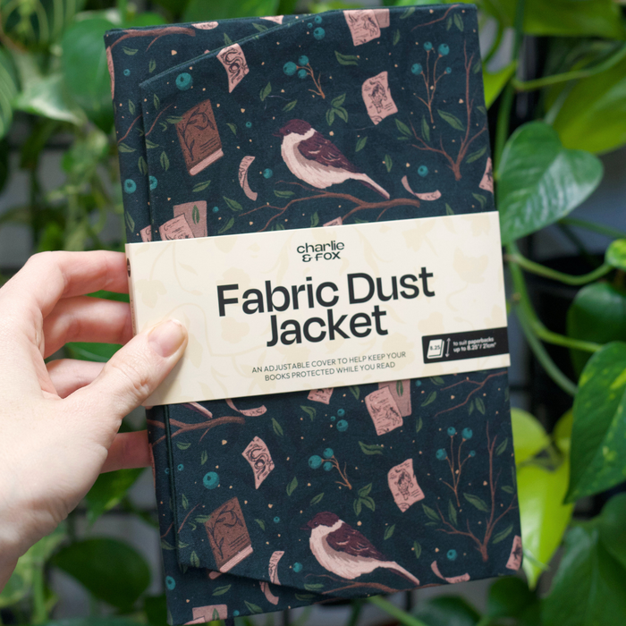 Shield of Sparrows fabric dust jacket - Devney Perry
