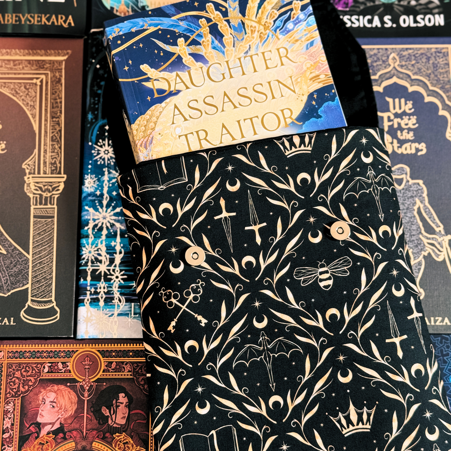 Stories and Stars padded e-reader sleeve