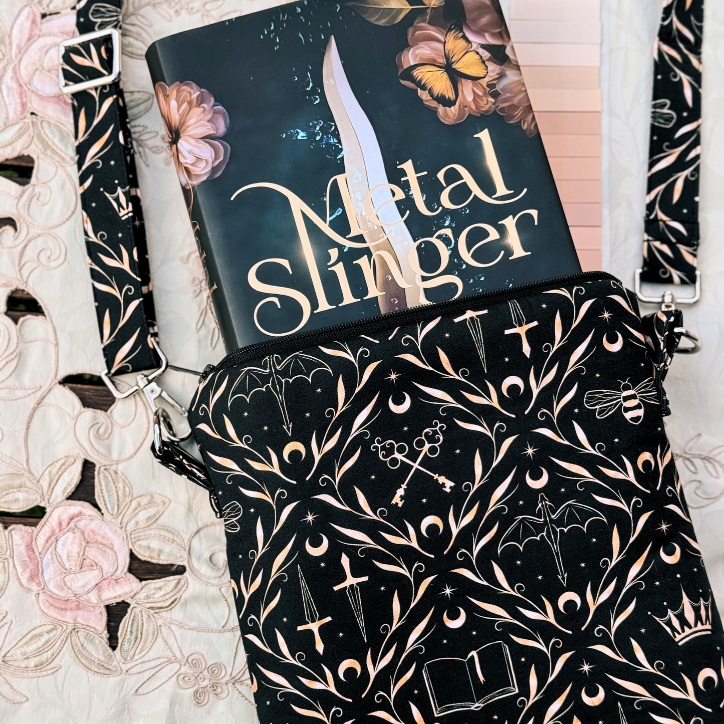 Stories and Stars crossbody sleeve