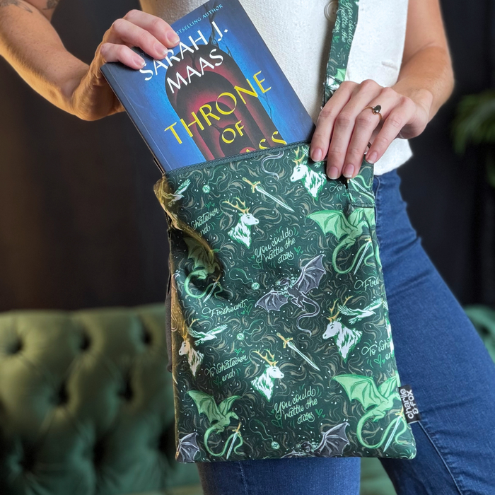 Throne of Glass crossbody sleeve
