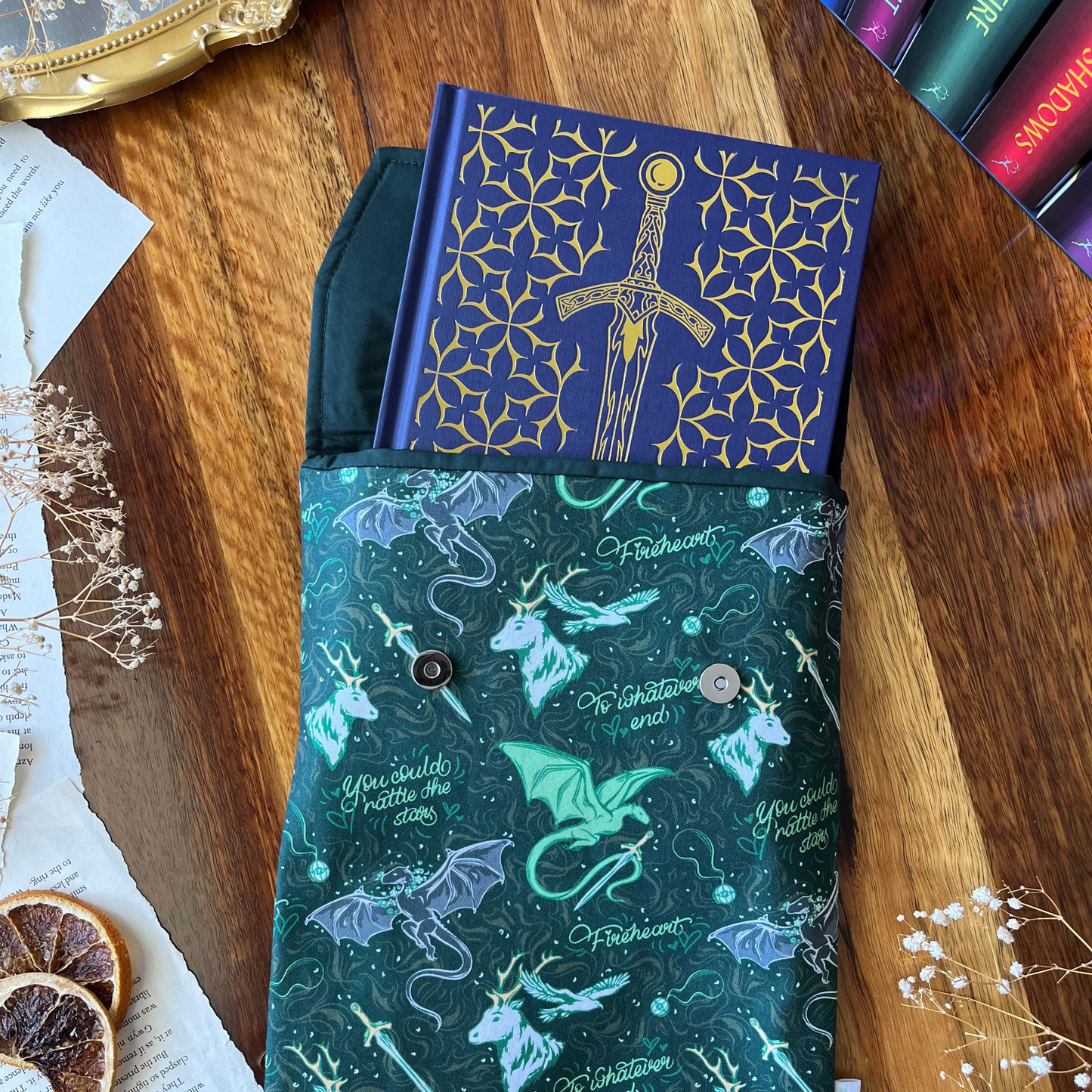 Throne of Glass padded book sleeve