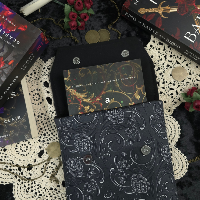 Underworld Floral padded book sleeve (Scarlett St. Clair)