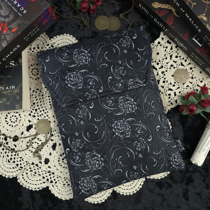 Underworld Floral padded book sleeve (Scarlett St. Clair)