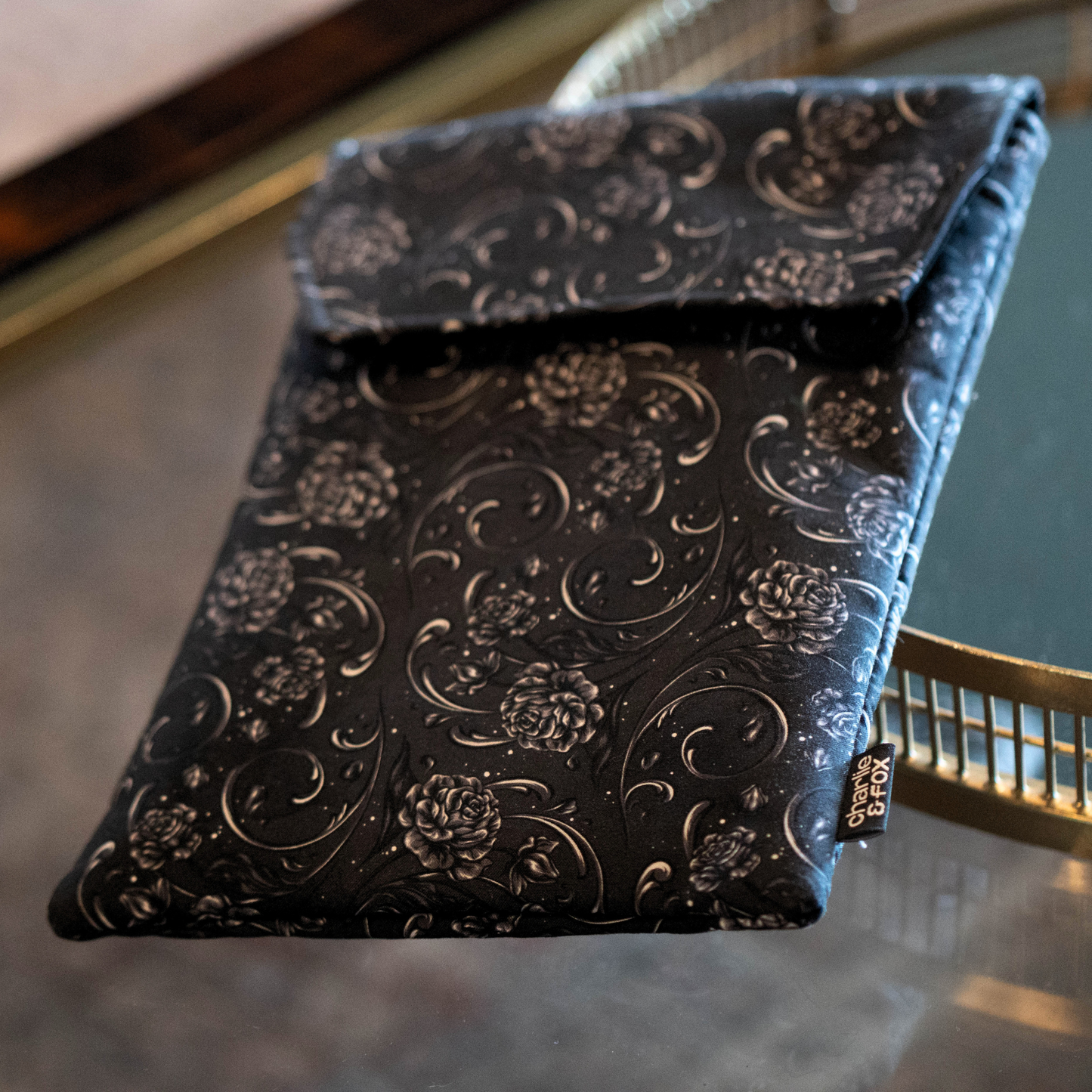 Underworld Floral padded book sleeve (Scarlett St. Clair)