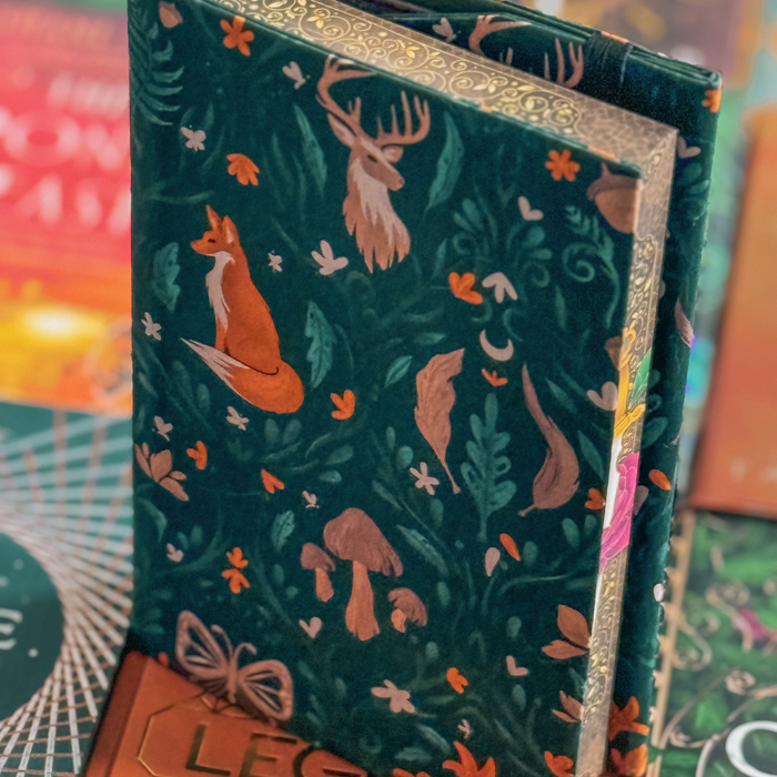 Woodland fabric dust jacket