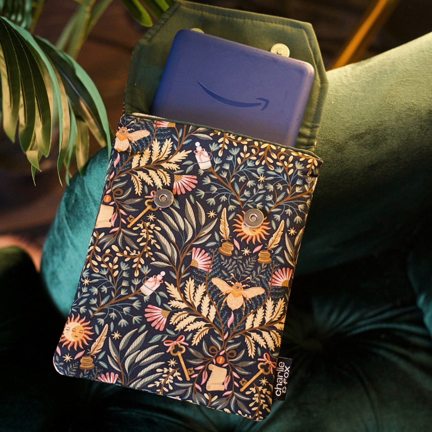 Archive Jungle padded e-reader sleeve
