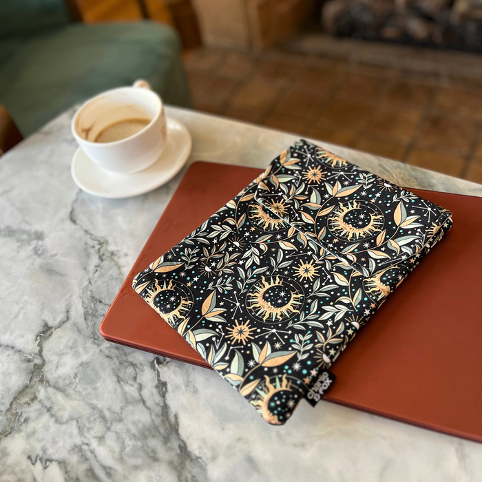 Astral Moonlight padded book sleeve