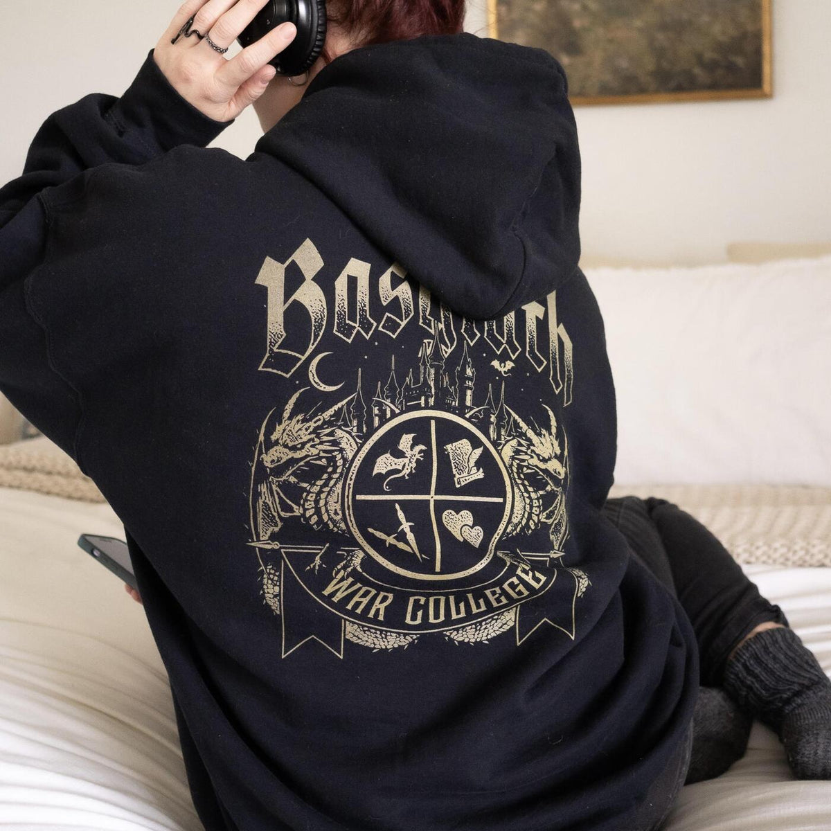 Basgiath War College Zip Hoodie
