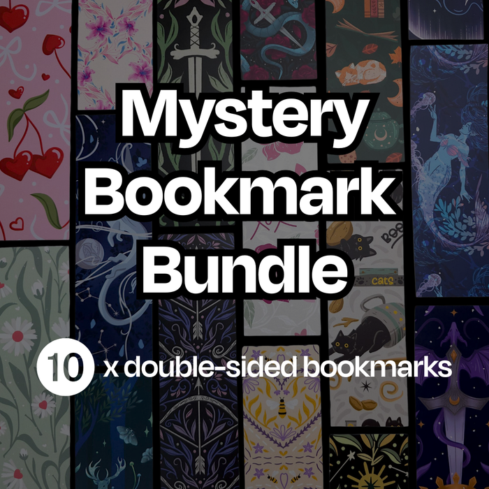 Mystery Bookmark bundle (10 bookmarks)