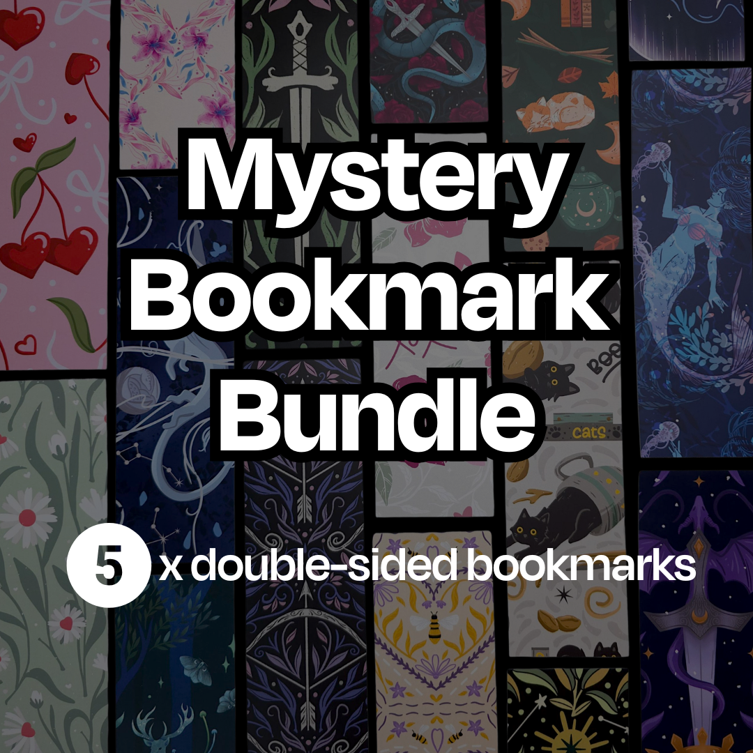 Mystery Bookmark bundle (5 bookmarks)