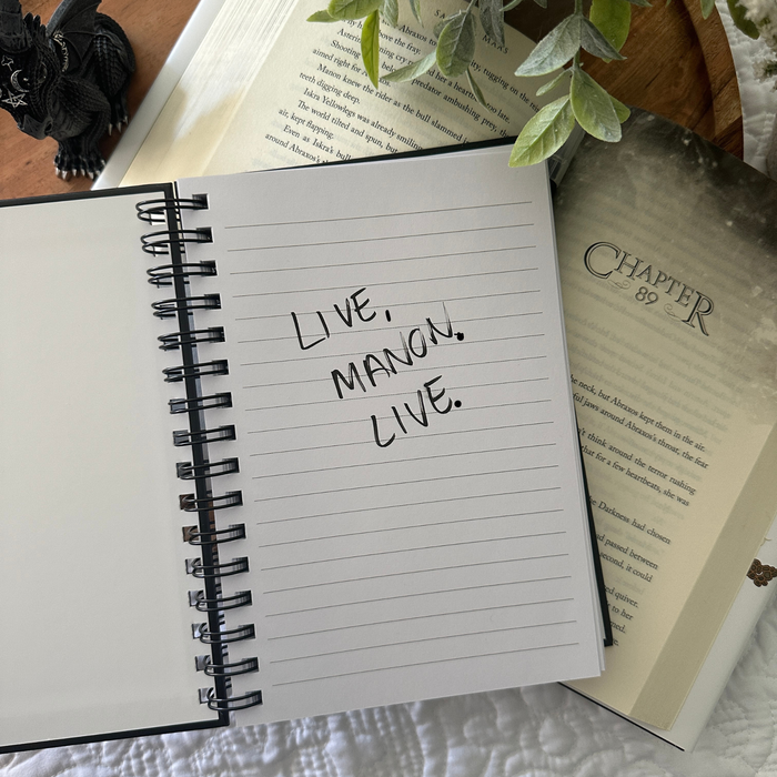 Manon Blackbeak Notebook