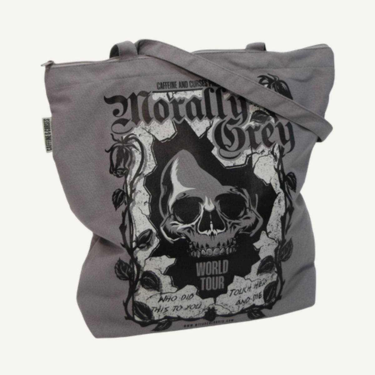 Morally Grey Tote Bag