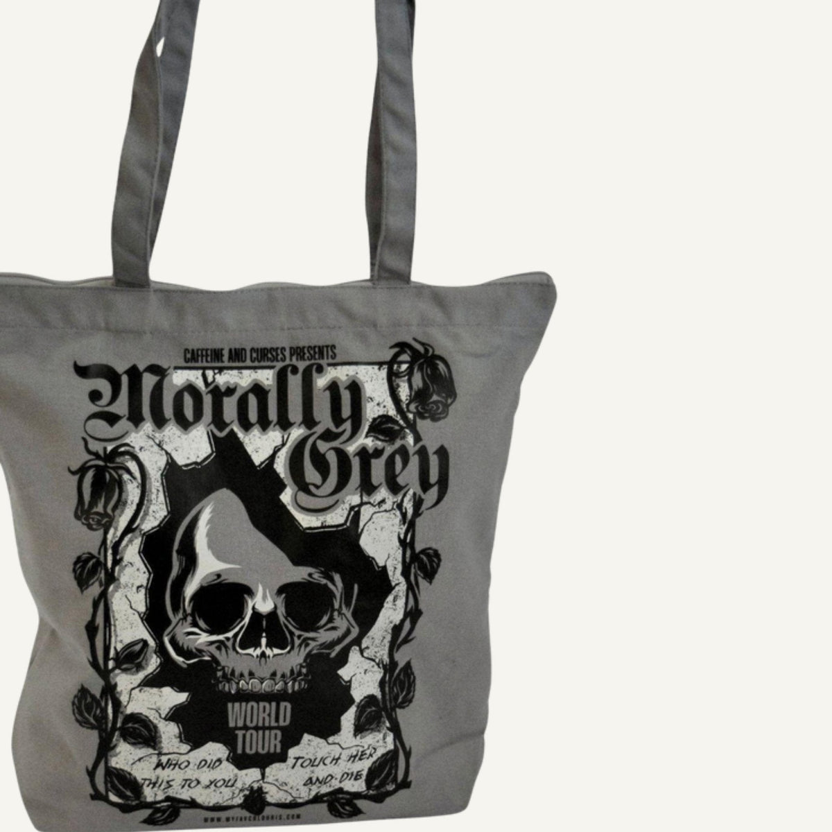 Morally Grey Tote Bag