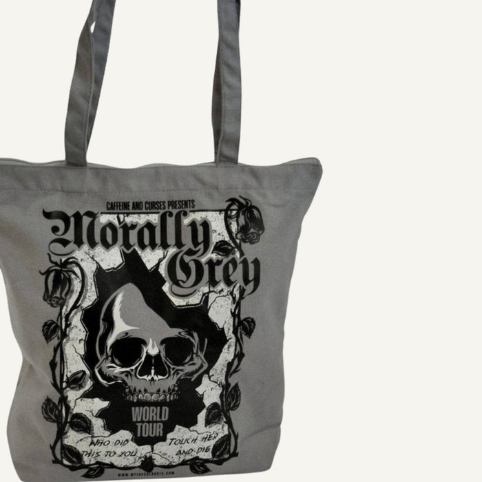 Morally Grey Tote Bag