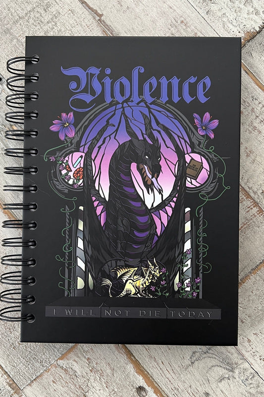 Violence Notebook | Fourth Wing Merch