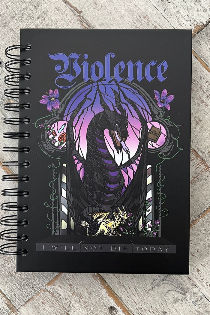 Violence Notebook | Fourth Wing Merch